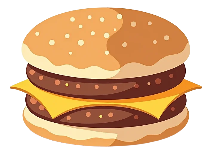 Double Sausage & Egg McMuffin