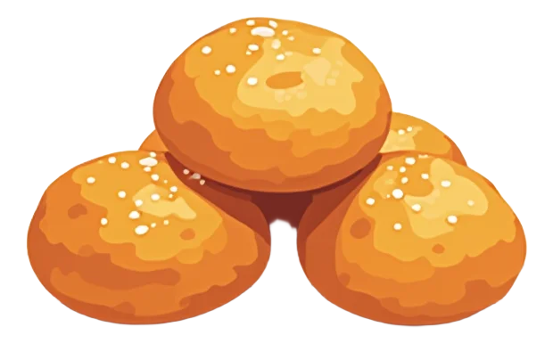 Hot Honey Dough Balls