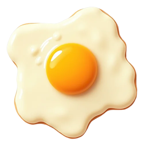 The Light Veggie - fried eggs
