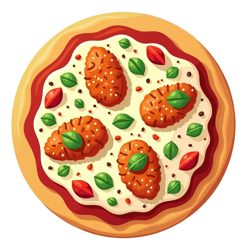 Tandoori Chicken Pizza