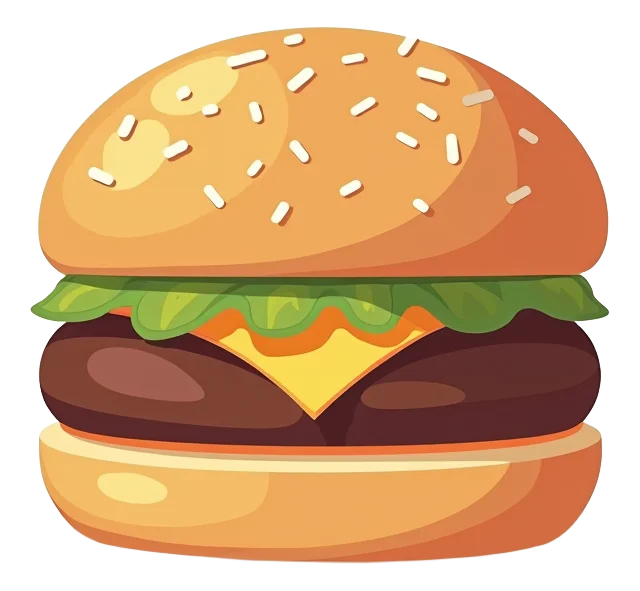 Little Hamburger (bun + meat only)