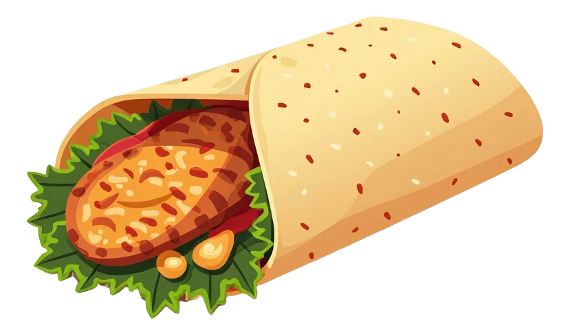 Volcano Burrito - Grilled Chicken