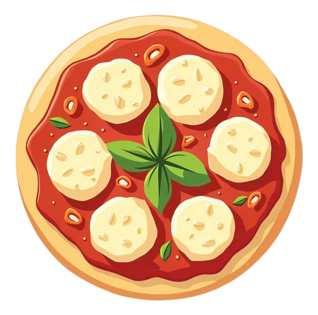 Margherita - Cheesy Bites (14")