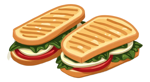 GF Mozzarella & Pesto Panini