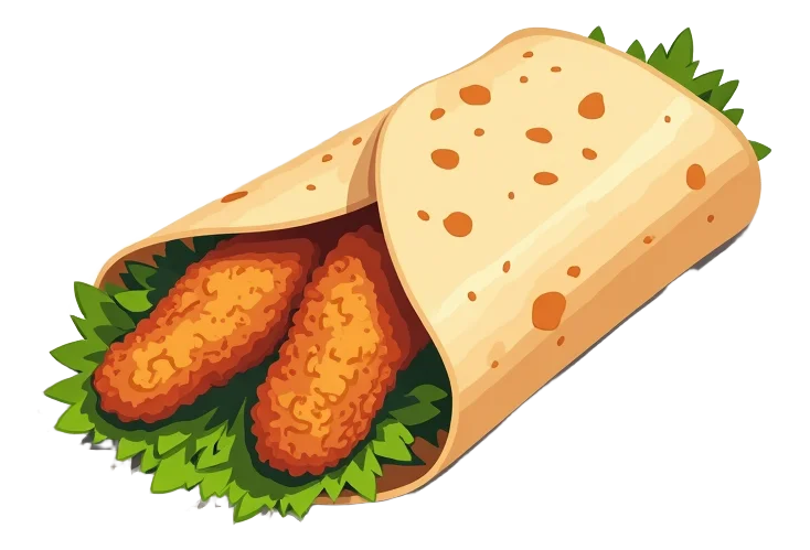 Double Chicken Wrap
