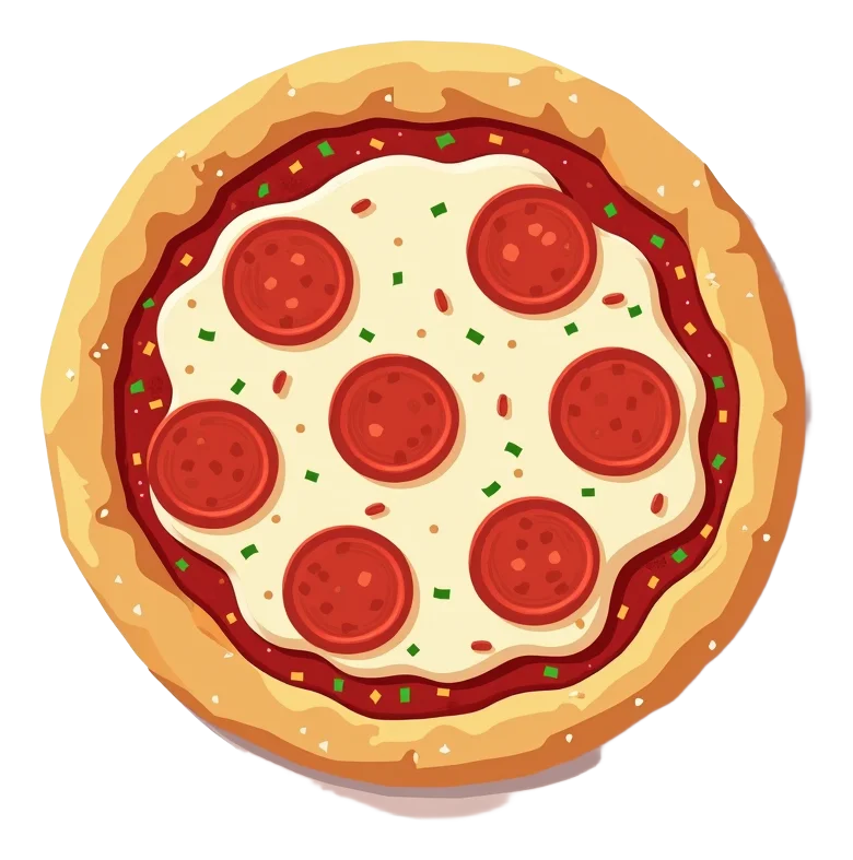 Chicken Supreme - Individual Pepperoni Stuffed Crust (11")