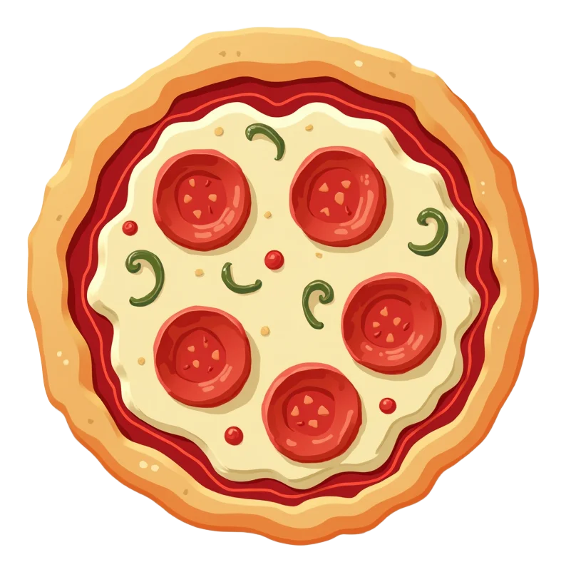 Sharing Handcrafted (14") WITHOUT Garlic - Individual Pepperoni Stuffed Crust (11")