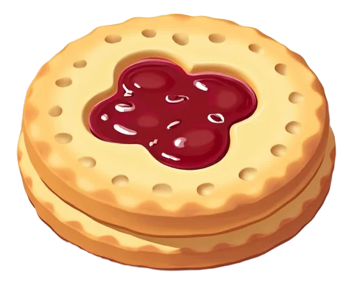Easter Jammy Biscuit