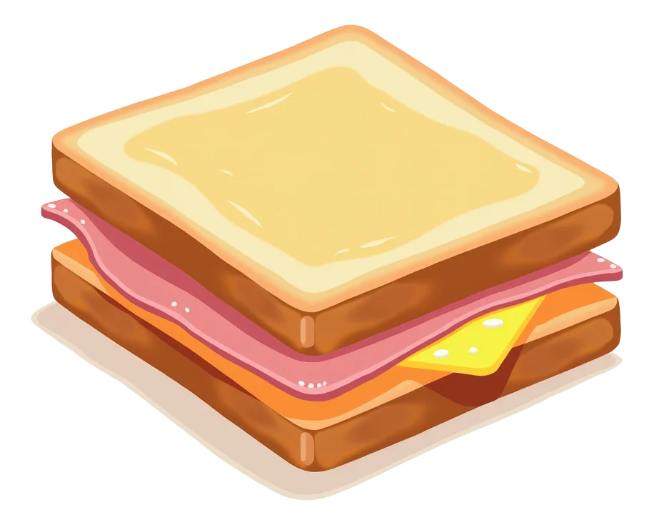 Ham and Cheese Toastie