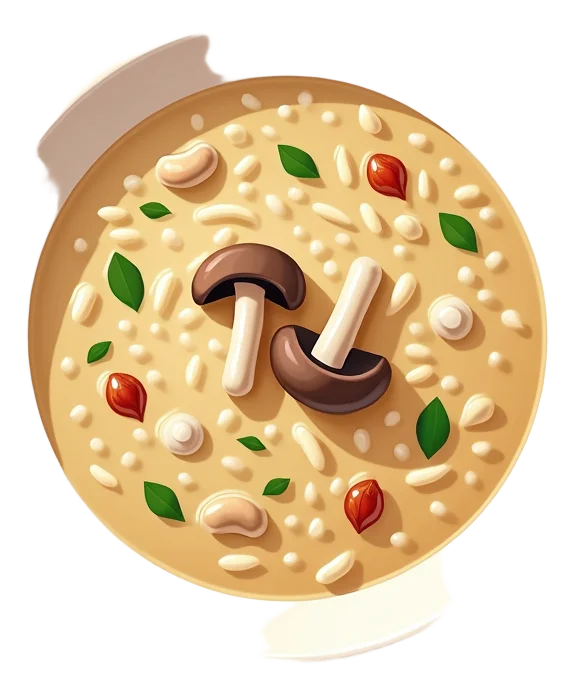 Pret's Mushroom Risotto Soup
