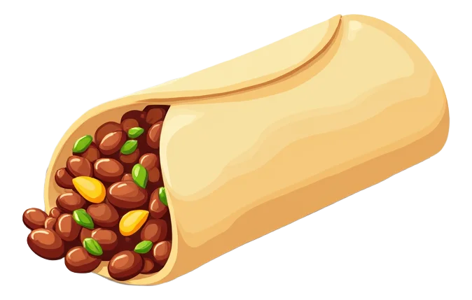 Burrito Bean and Cheese - No Meat