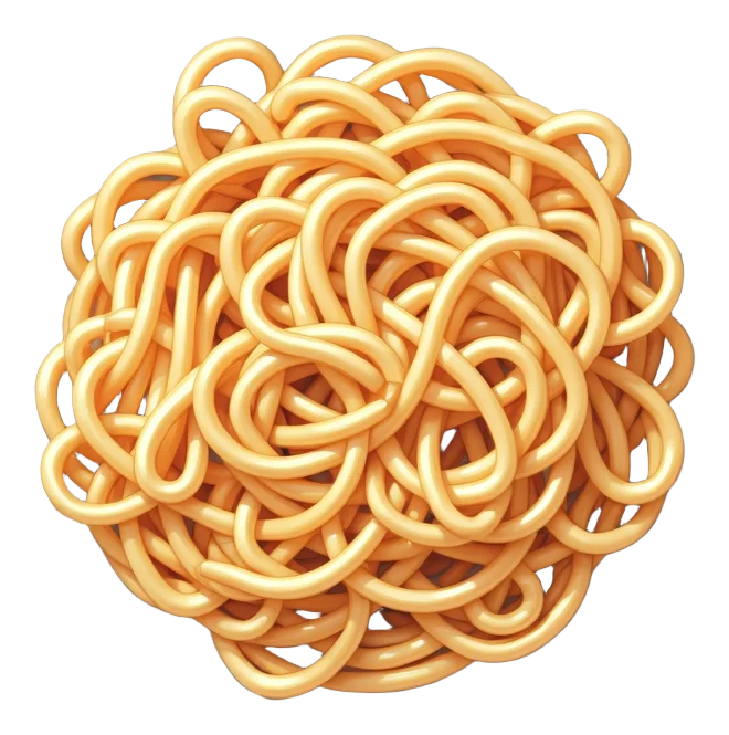 Yasai Yaki Soba - Udon Noodles